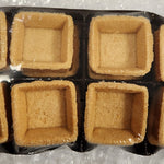1.5" Mini Trendy Square Sweet Butter Shells - 16ct Pack