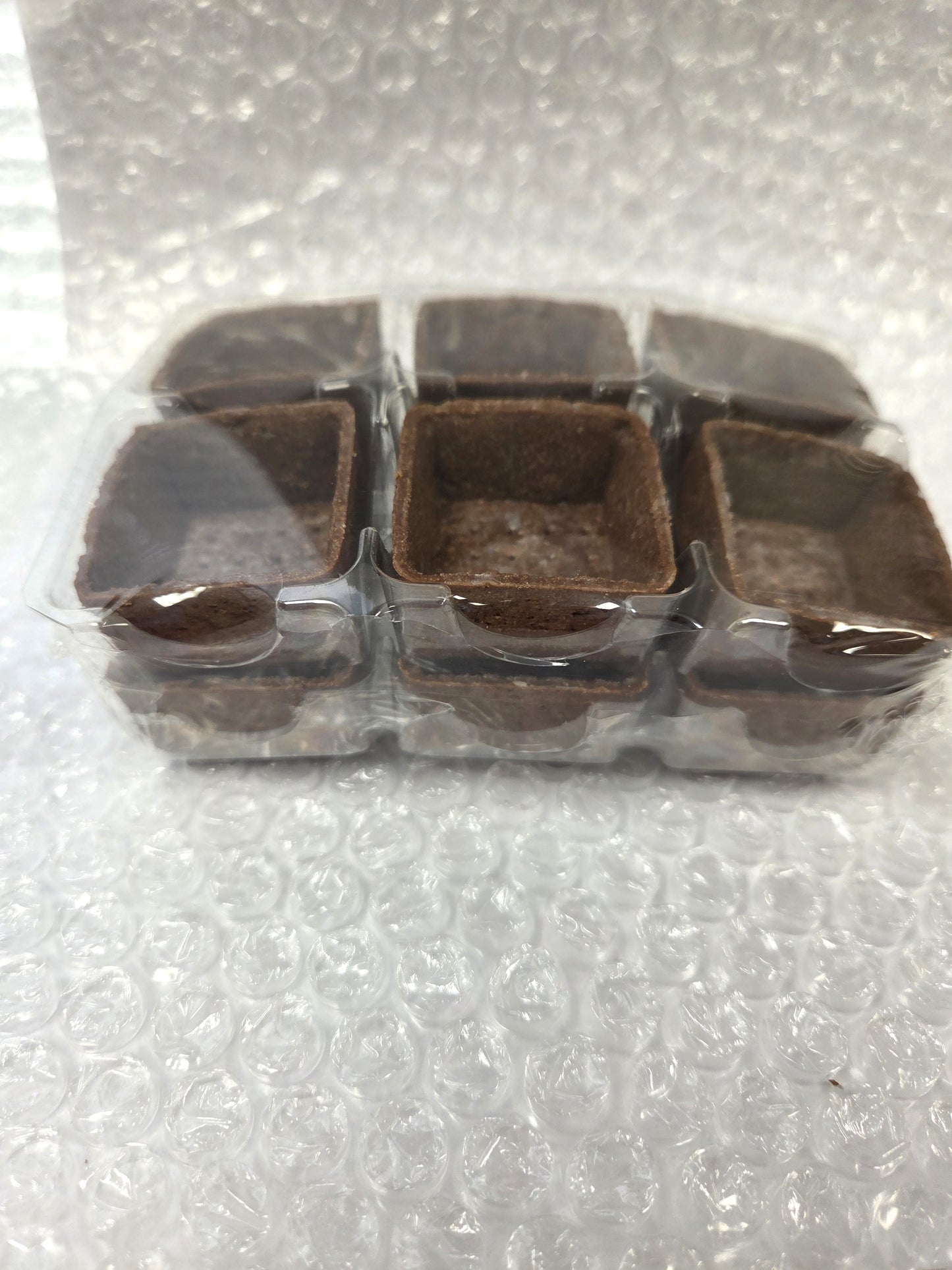 1.3" Mini Chocolate Square Tartlets - 12ct Pack