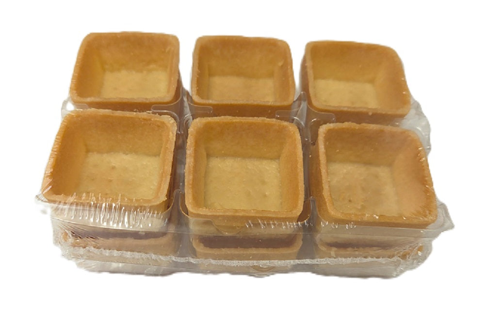 1.3" Mini Sweet Square Tartlets - 12ct Pack