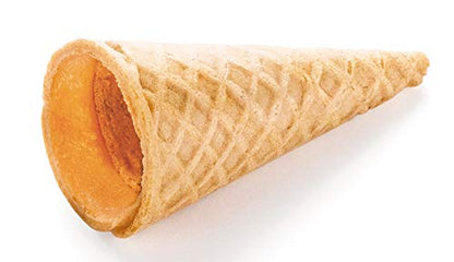 Pidy 2.4" Mini Waffle Cone - 228ct Case - Creative Gourmand