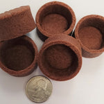 1.3" Mini Round Chocolate Tart Shells - 16ct pack - Creative Gourmand