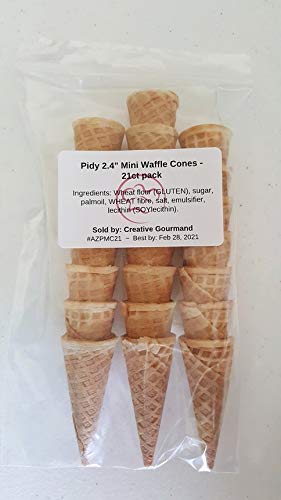 Pidy 2.4 Mini Waffle Cone - 21ct